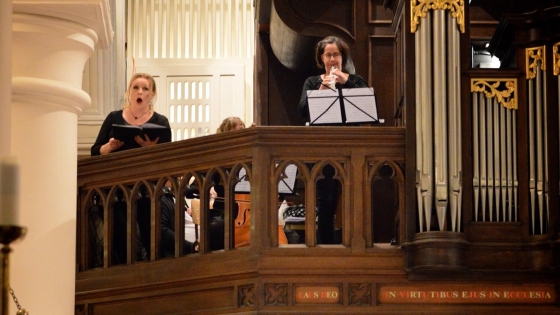 orkest in kerk