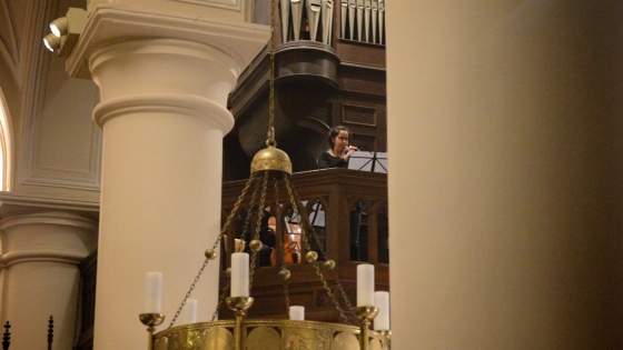 orkest in kerk