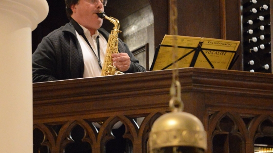 orkest in kerk