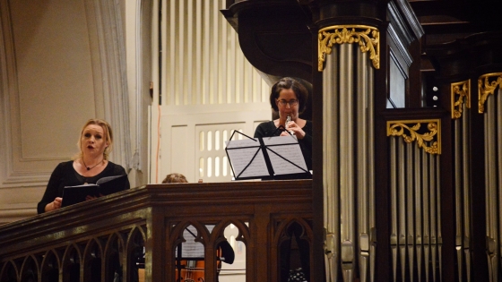 orkest in kerk