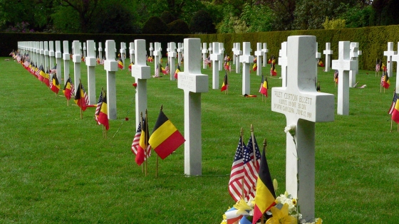 Flanders field cemetery