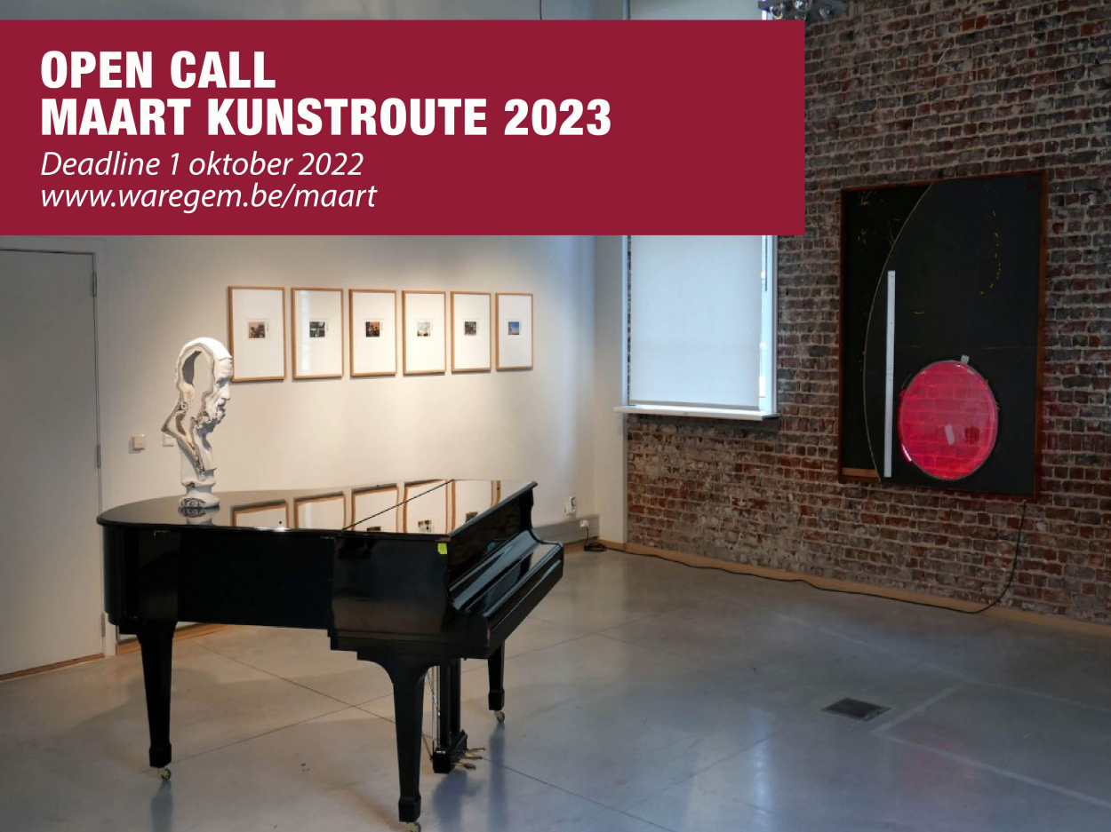 open call maart kunstroute 2023