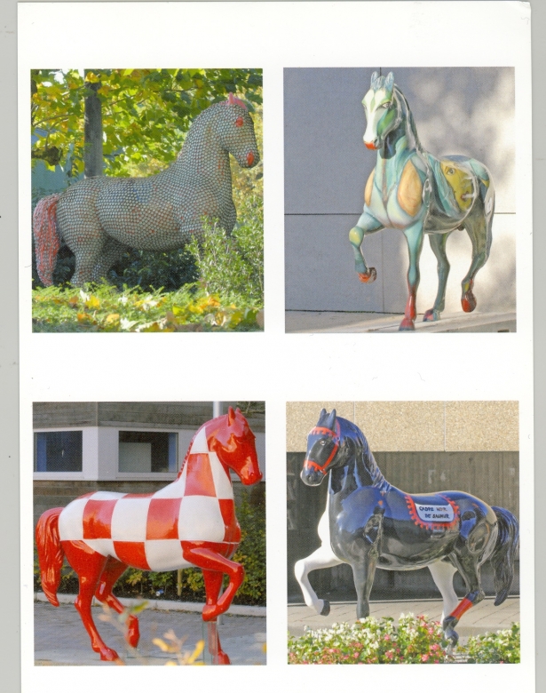 Kunstpaard: horse parade