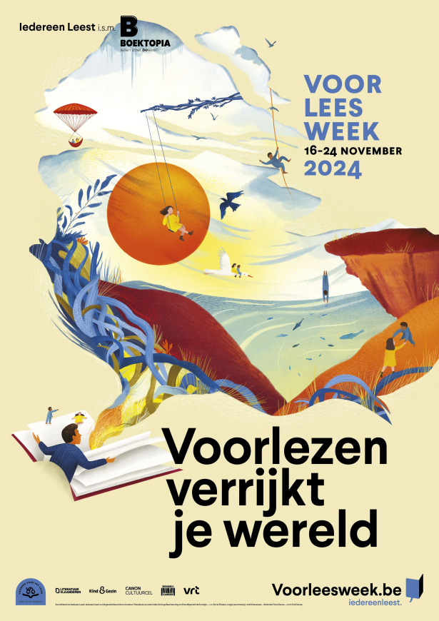 Affiche voorleesweek 