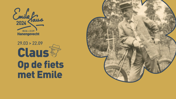 affiche Op de fiets met Emile